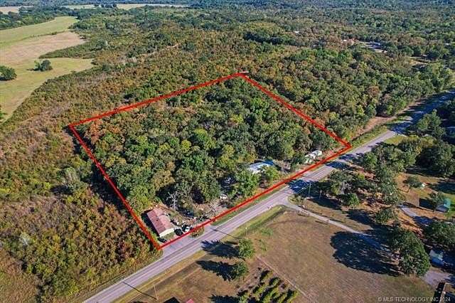 10 Acres of Recreational Land with Home for Sale in Caddo, Oklahoma