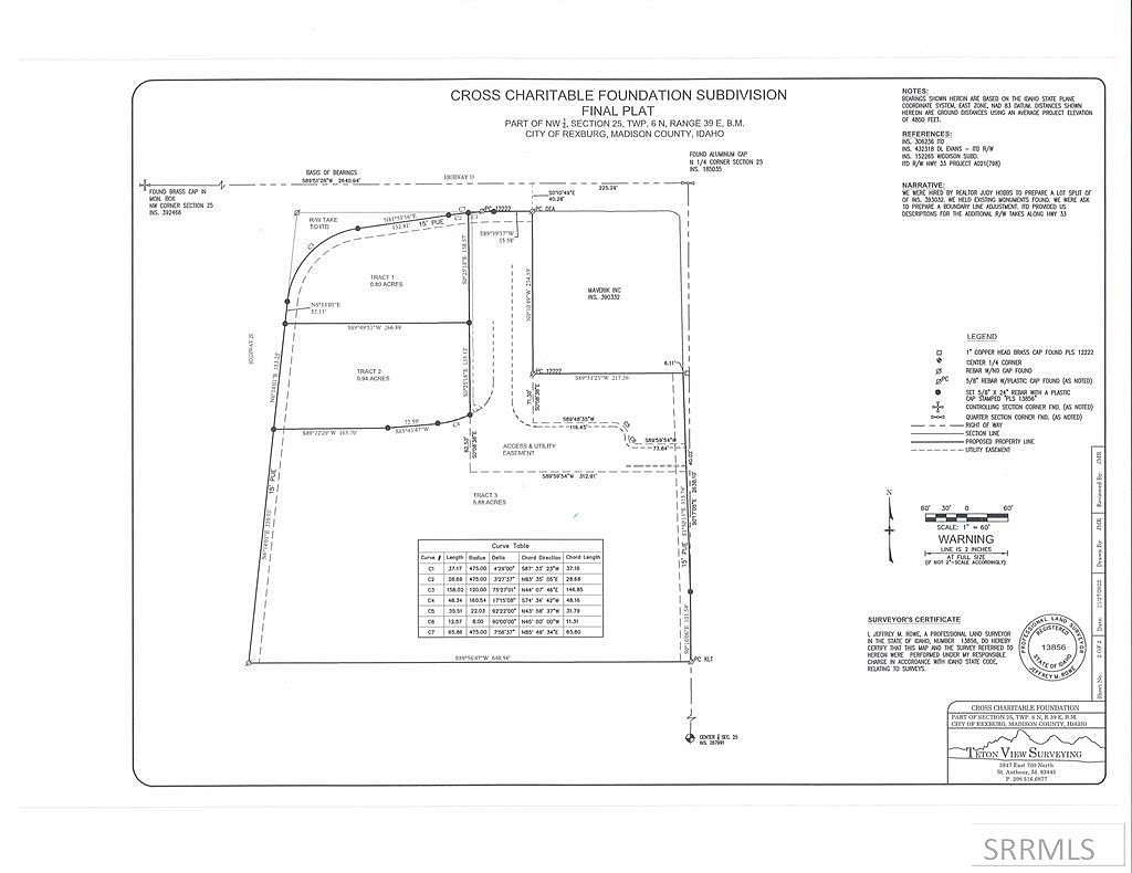 0.94 Acres of Commercial Land for Sale in Rexburg, Idaho