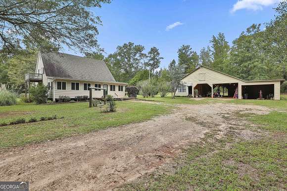 5.37 Acres of Land with Home for Sale in Jackson, Georgia