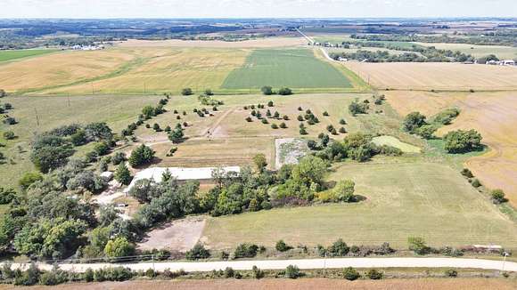 29 Acres of Agricultural Land with Home for Auction in Redfield, Iowa