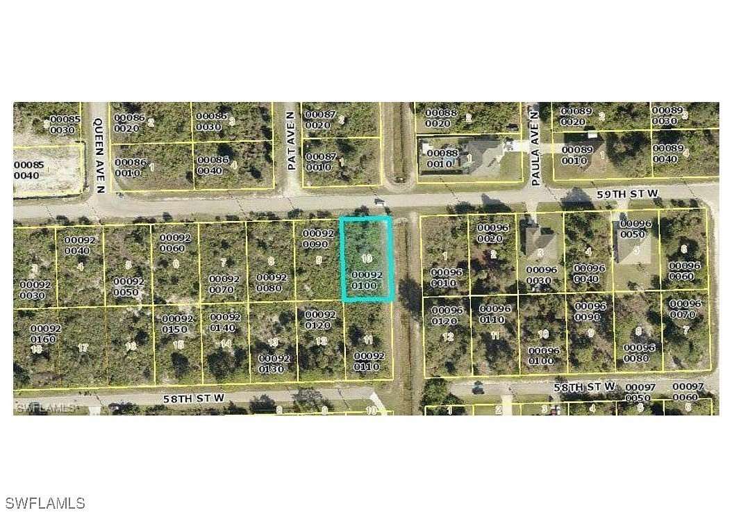 0.25 Acres of Residential Land for Sale in Lehigh Acres, Florida