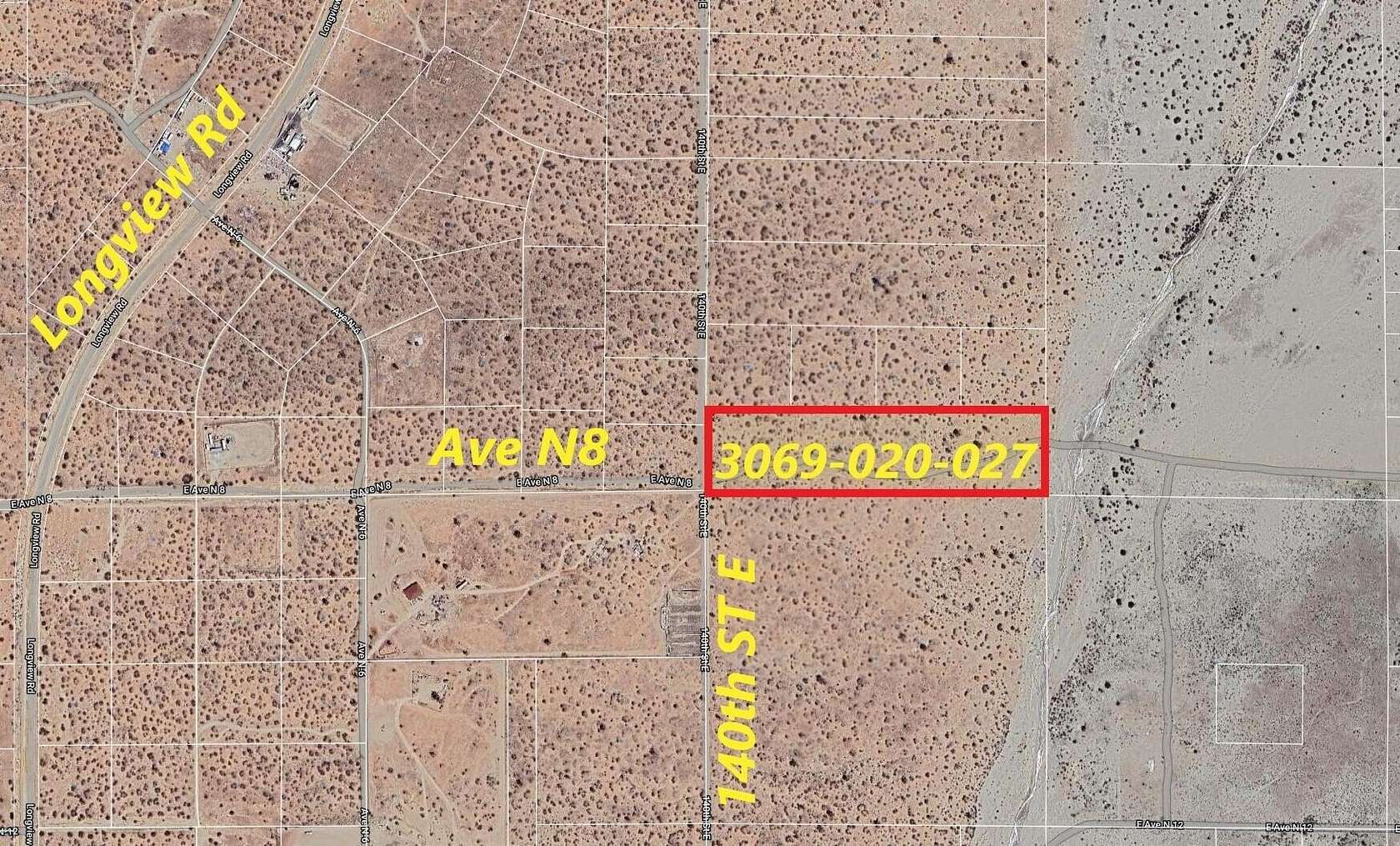 10.484 Acres of Land for Sale in Palmdale, California