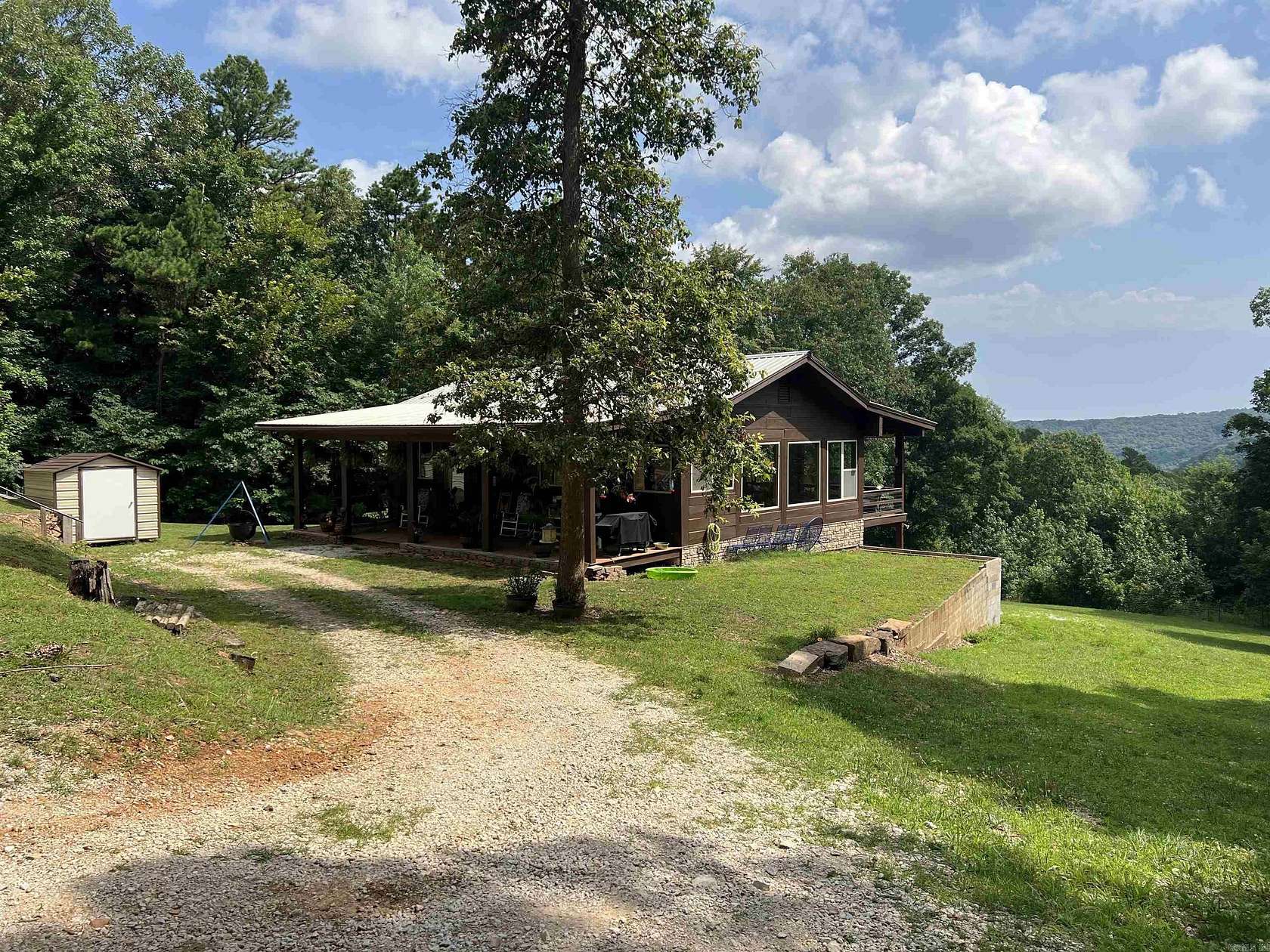 5 Acres of Residential Land with Home for Sale in Jasper, Arkansas