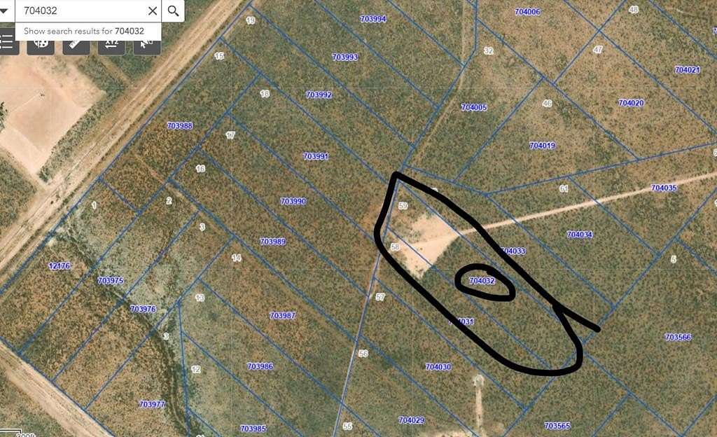 5.1 Acres of Residential Land for Sale in Pyote, Texas