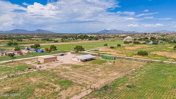 10.14 Acres of Land with Home for Sale in Benson, Arizona