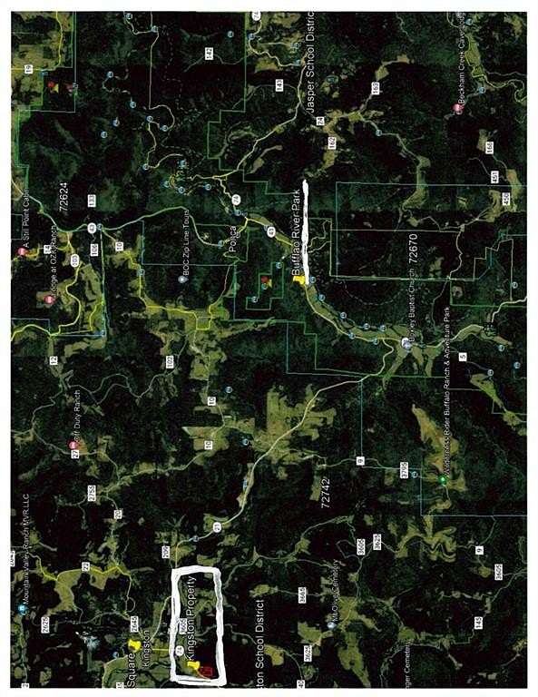 7.6 Acres of Land for Sale in Kingston, Arkansas