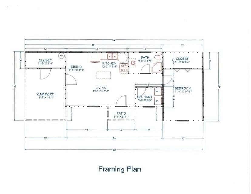 2.22 Acres of Residential Land with Home for Sale in Omaha, Arkansas