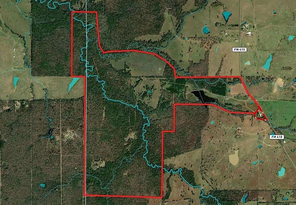 854 Acres of Land with Home for Sale in Detroit, Texas