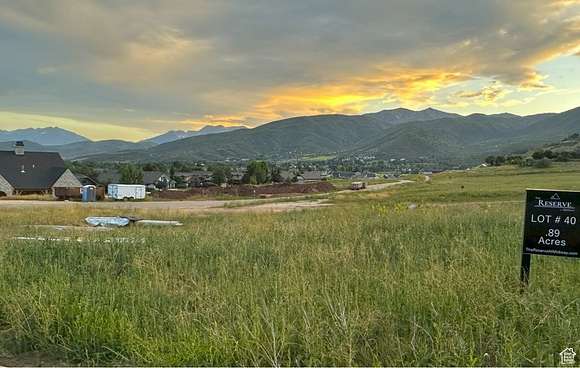 0.89 Acres of Residential Land for Sale in Midway, Utah