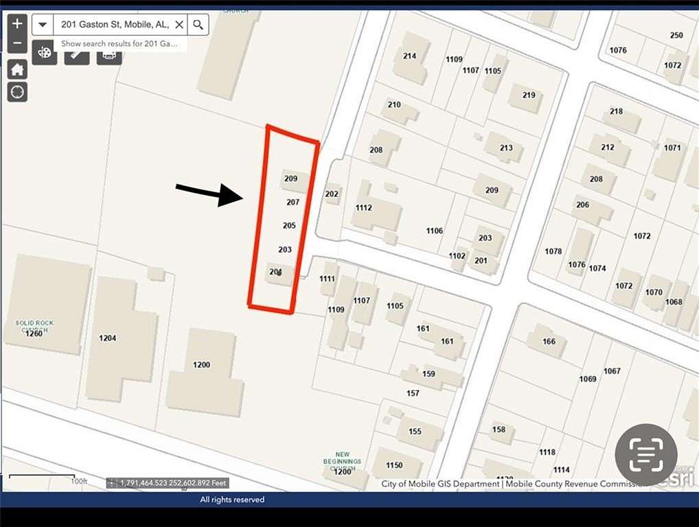 0.406 Acres of Residential Land for Sale in Mobile, Alabama