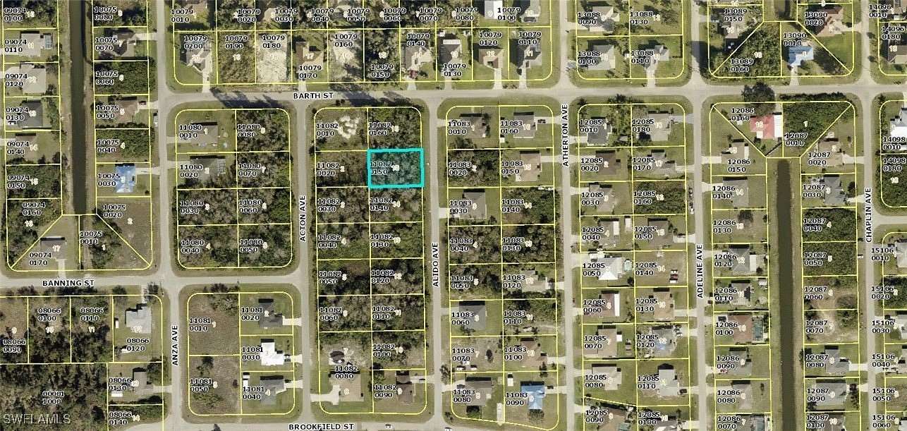 0.244 Acres of Residential Land for Sale in Lehigh Acres, Florida