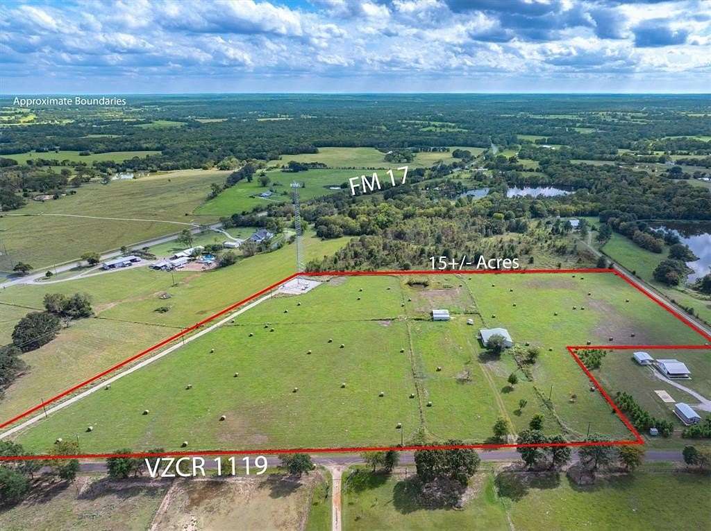 15.08 Acres of Land with Home for Sale in Grand Saline, Texas