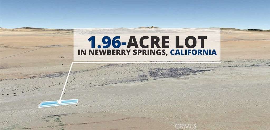 1.968 Acres of Land for Sale in Newberry Springs, California