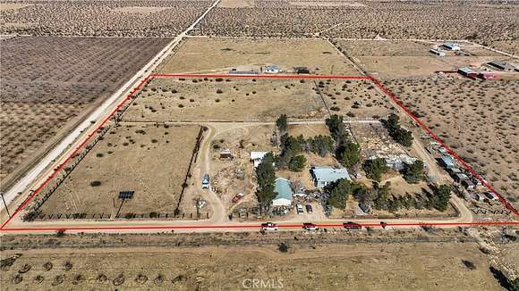 9.1 Acres of Residential Land with Home for Sale in Apple Valley, California