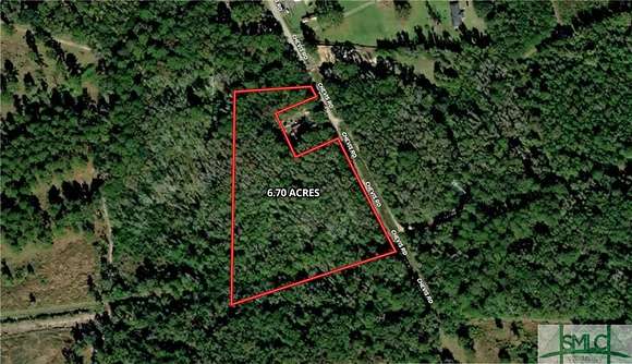 6.7 Acres of Land for Sale in Savannah, Georgia