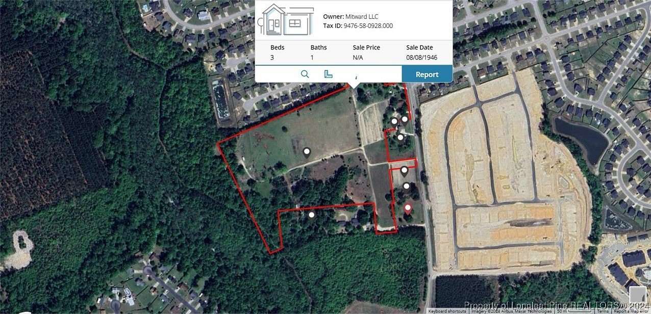 6.52 Acres of Residential Land for Sale in Fayetteville, North Carolina