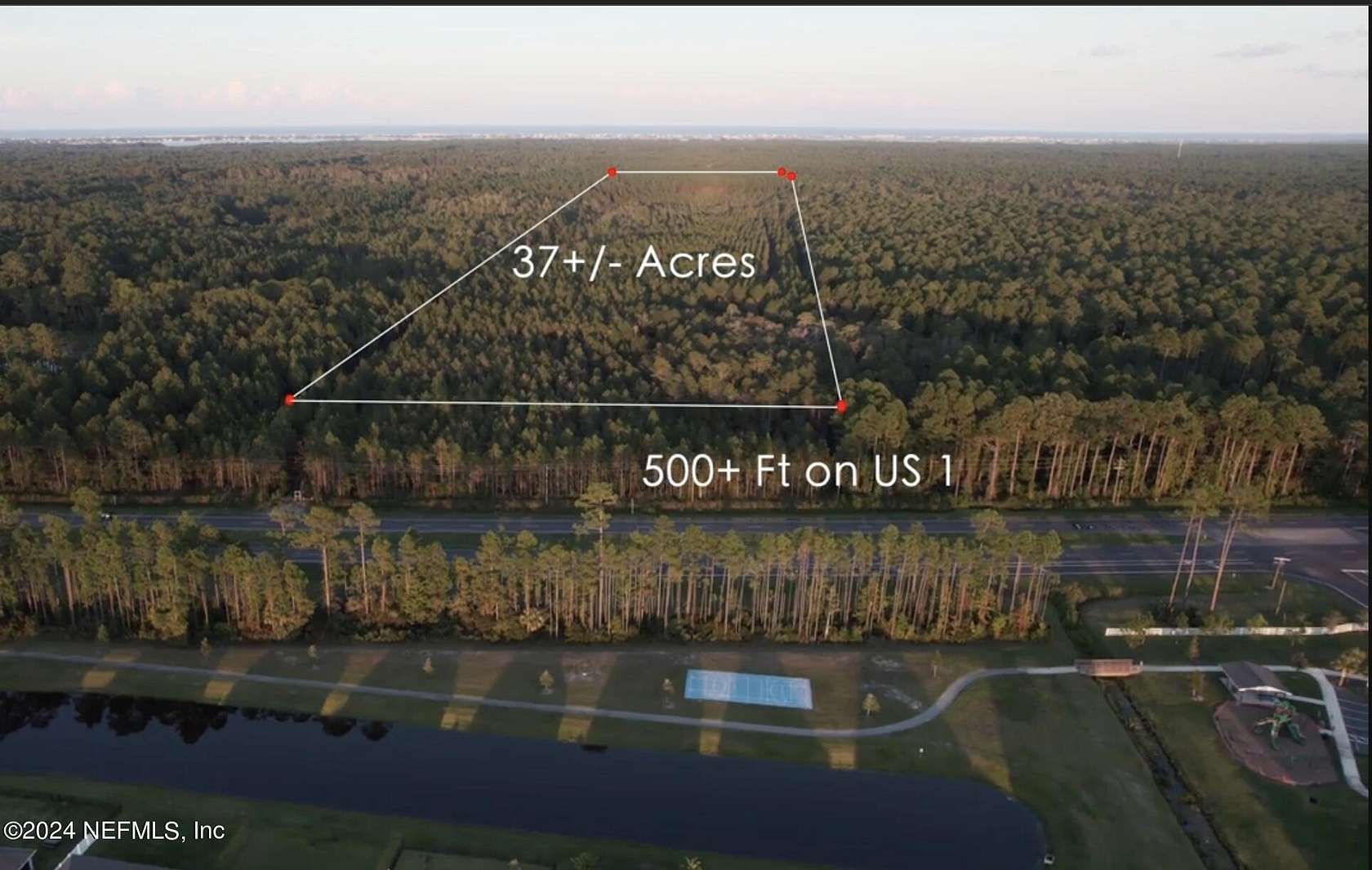 37 Acres of Land for Sale in St. Augustine, Florida