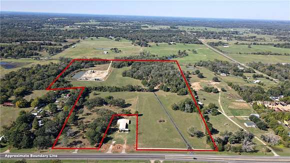 42.786 Acres of Agricultural Land with Home for Sale in Athens, Texas