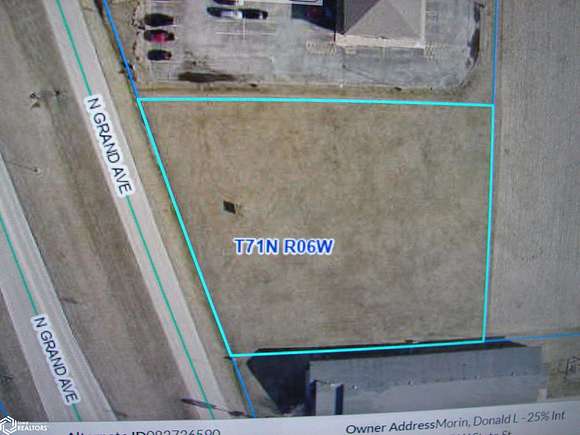 1.15 Acres of Commercial Land for Sale in Mount Pleasant, Iowa