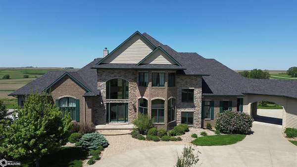 6.9 Acres of Residential Land with Home for Sale in Carroll, Iowa