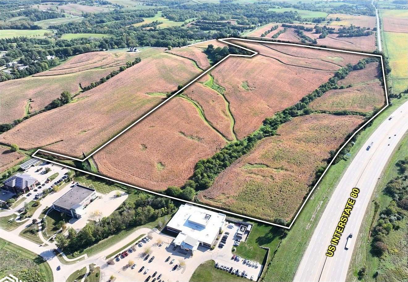 80.55 Acres of Land for Auction in Iowa City, Iowa