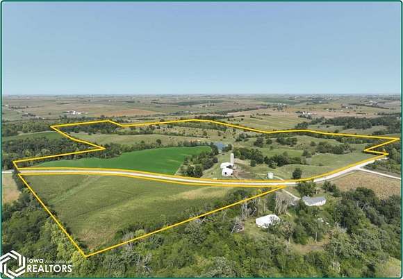 142.15 Acres of Recreational Land & Farm for Sale in Belle Plaine, Iowa