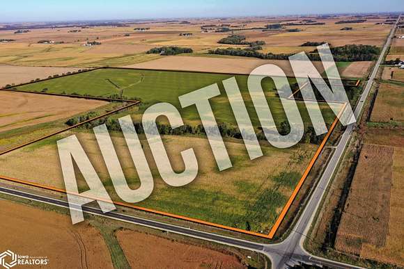 109.13 Acres of Agricultural Land for Auction in Clarksville, Iowa