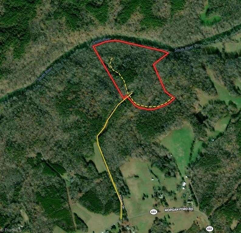 30 Acres of Recreational Land with Home for Sale in Ridgeway, Virginia