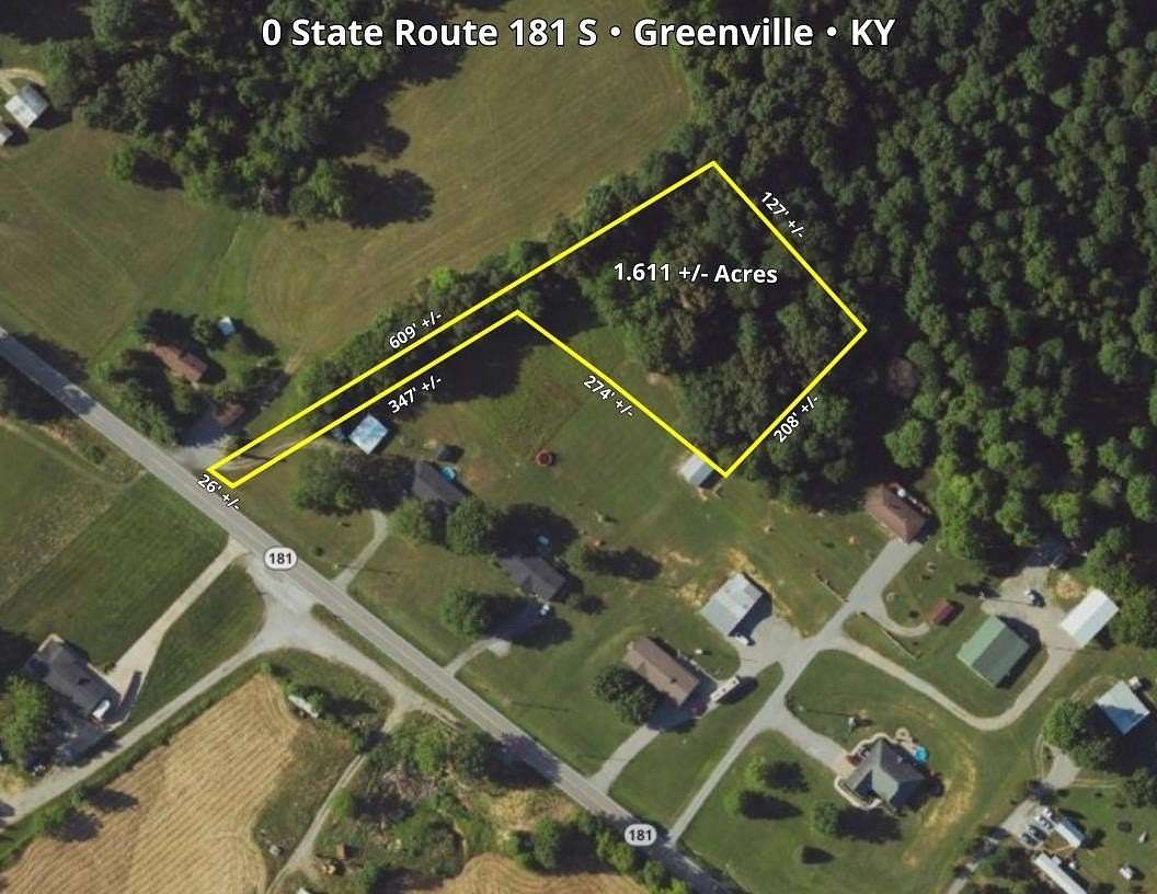 1.61 Acres of Residential Land for Sale in Greenville, Kentucky