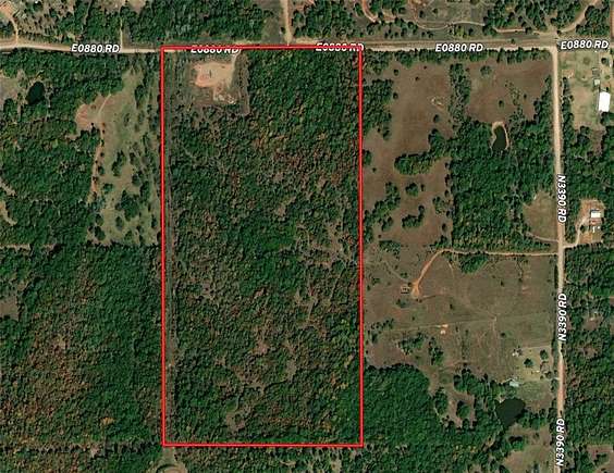 79.997 Acres of Recreational Land for Sale in Chandler, Oklahoma