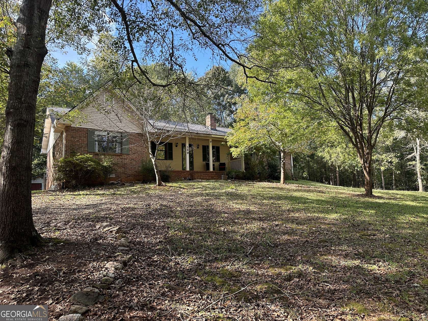 11 Acres of Land with Home for Sale in Royston, Georgia