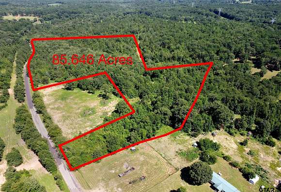 85.6 Acres of Land for Sale in Overton, Texas