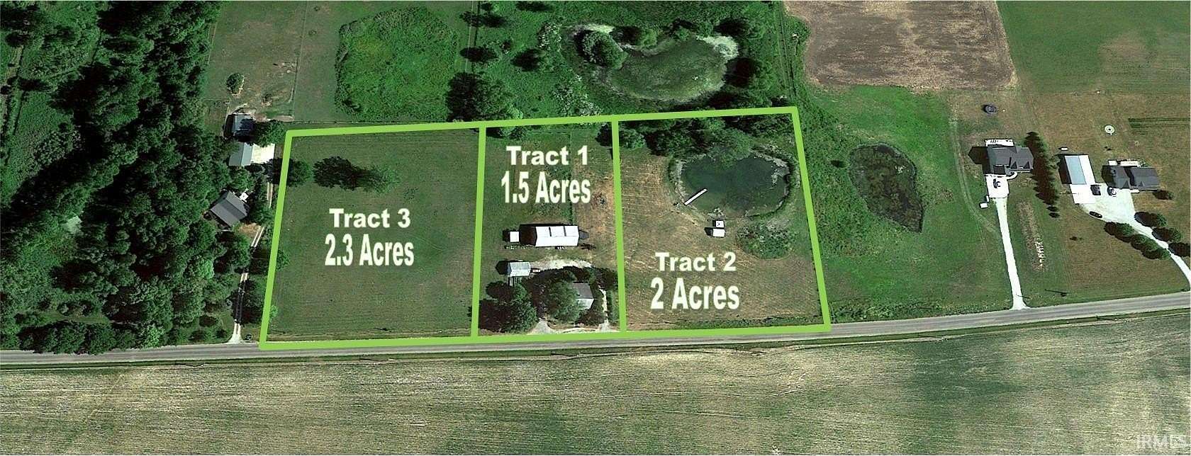 2.3 Acres of Residential Land for Auction in Roann, Indiana