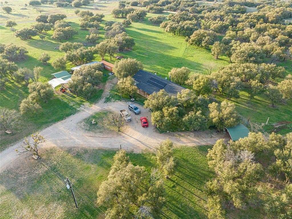 24.59 Acres of Land with Home for Sale in Breckenridge, Texas