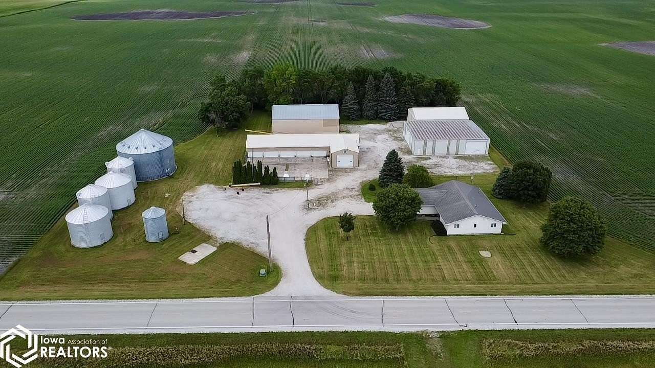 4.5 Acres of Residential Land with Home for Sale in Burt, Iowa