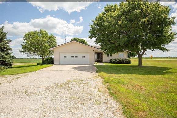 4.5 Acres of Residential Land with Home for Sale in Burt, Iowa