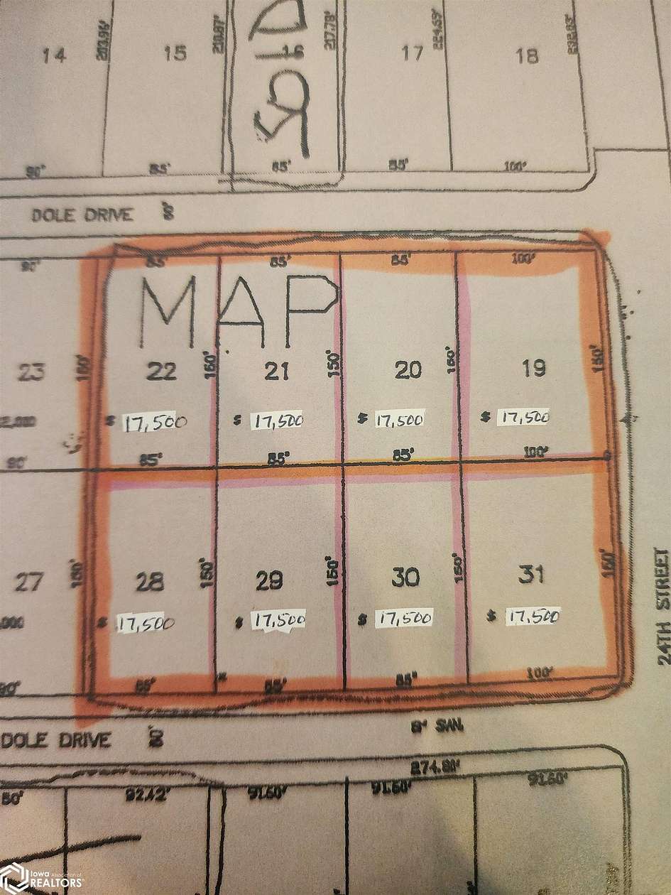 2.87 Acres of Residential Land for Sale in Eldora, Iowa