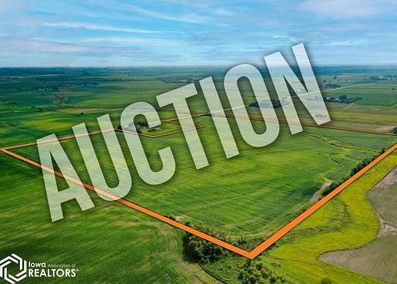 89 Acres of Agricultural Land for Auction in Hawkeye, Iowa