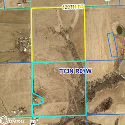 78.5 Acres of Recreational Land & Farm for Sale in Wayland, Iowa