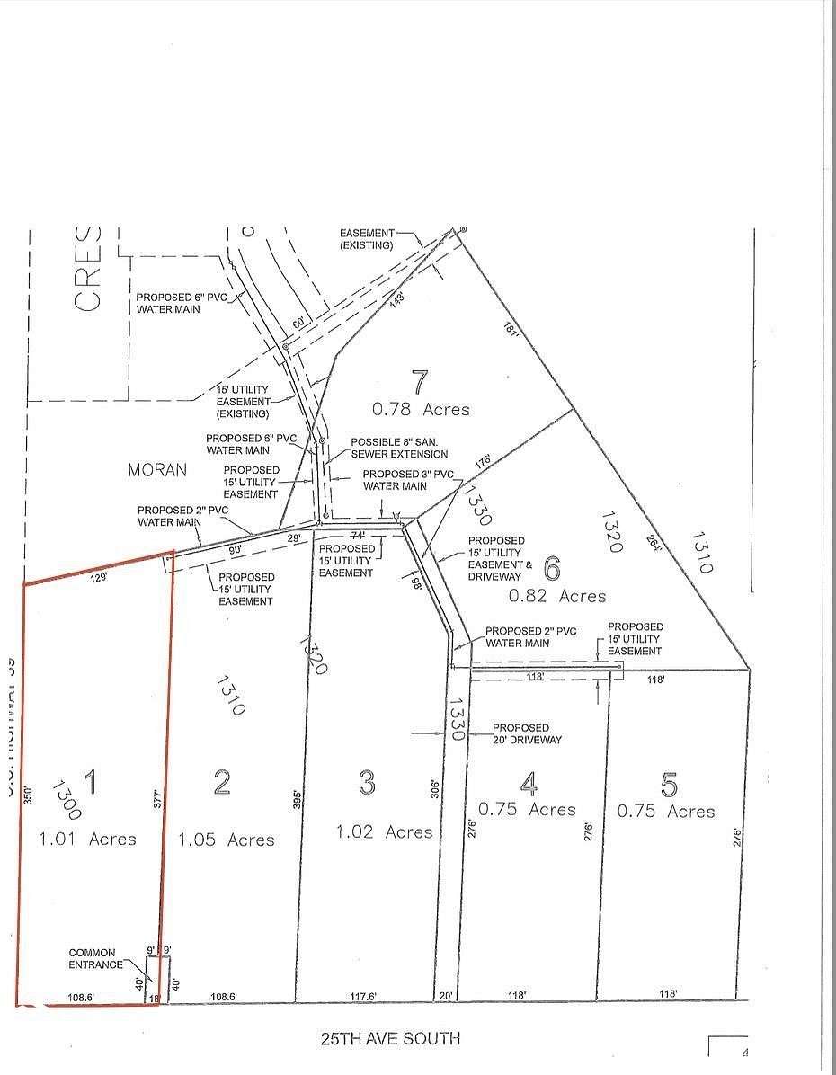 1.01 Acres of Residential Land for Sale in Denison, Iowa