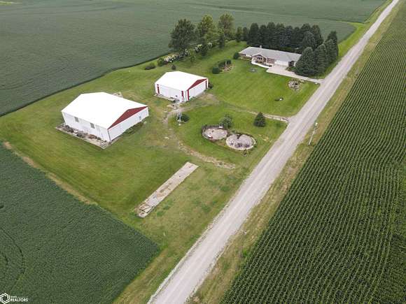 2.19 Acres of Residential Land with Home for Sale in New Sharon, Iowa