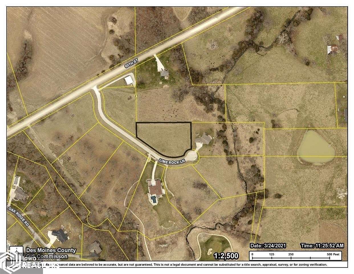 1.45 Acres of Residential Land for Sale in Burlington, Iowa