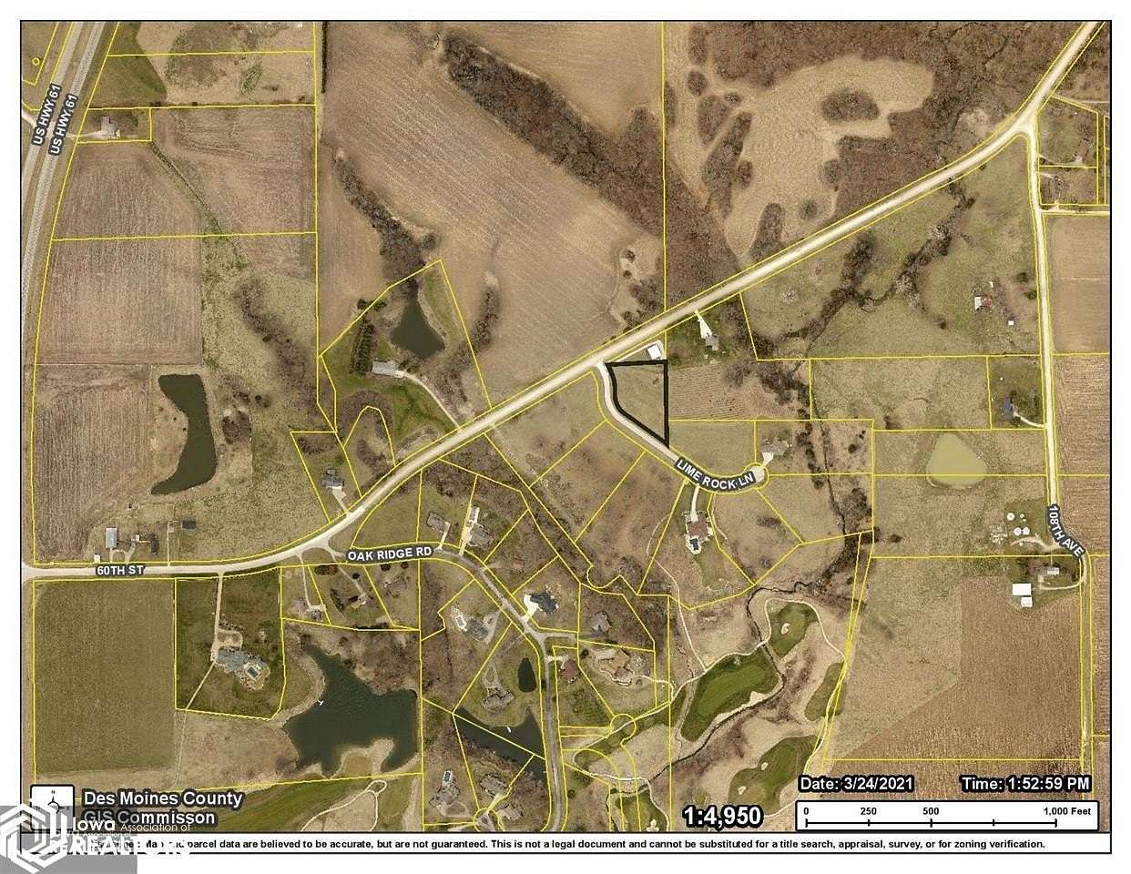 1.19 Acres of Residential Land for Sale in Burlington, Iowa