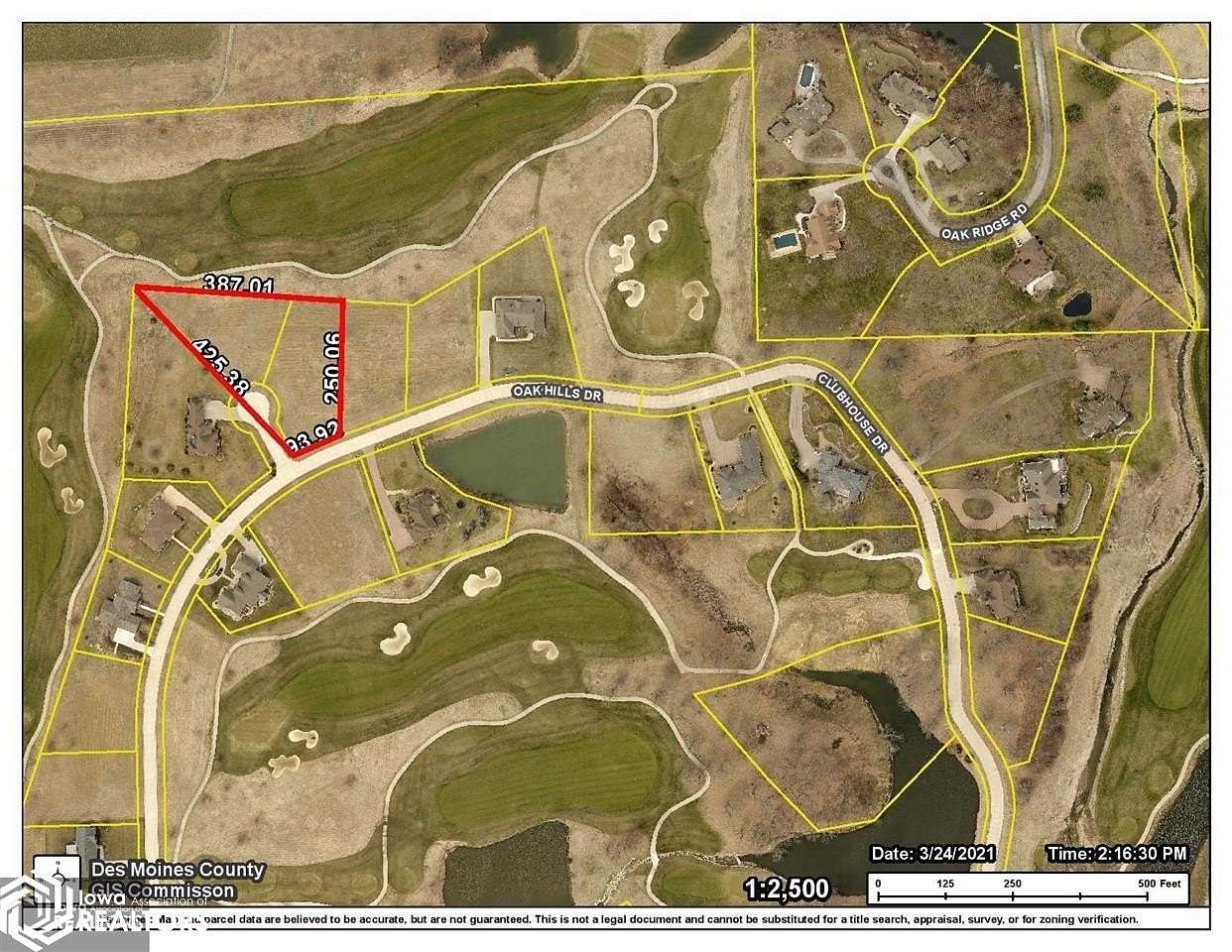 1.4 Acres of Residential Land for Sale in Burlington, Iowa