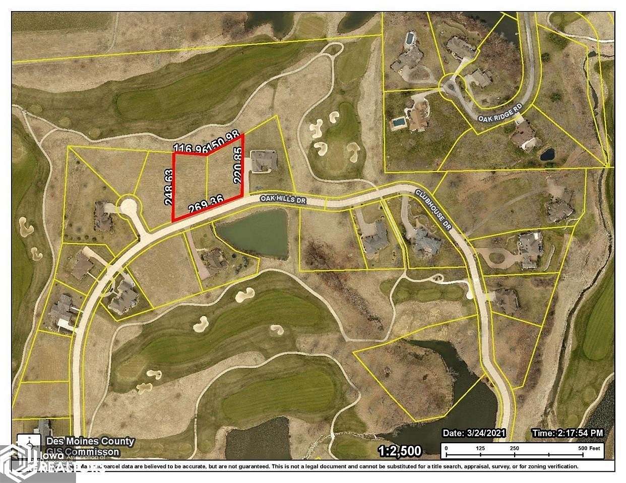 1.22 Acres of Residential Land for Sale in Burlington, Iowa