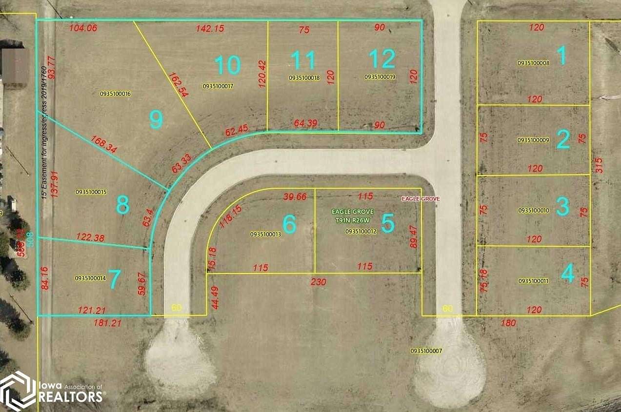 Residential Land for Sale in Eagle Grove, Iowa