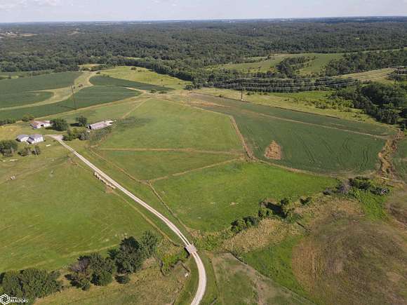 30.6 Acres of Agricultural Land with Home for Sale in Drakesville, Iowa