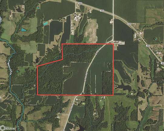 207.61 Acres of Agricultural Land for Sale in West Point, Iowa