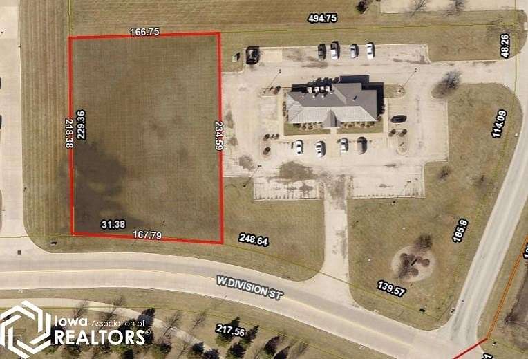 0.8 Acres of Commercial Land for Sale in West Burlington, Iowa