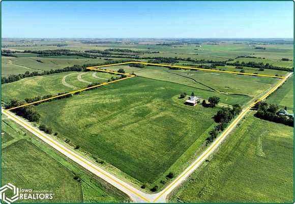 120 Acres of Land with Home for Sale in Lost Nation, Iowa